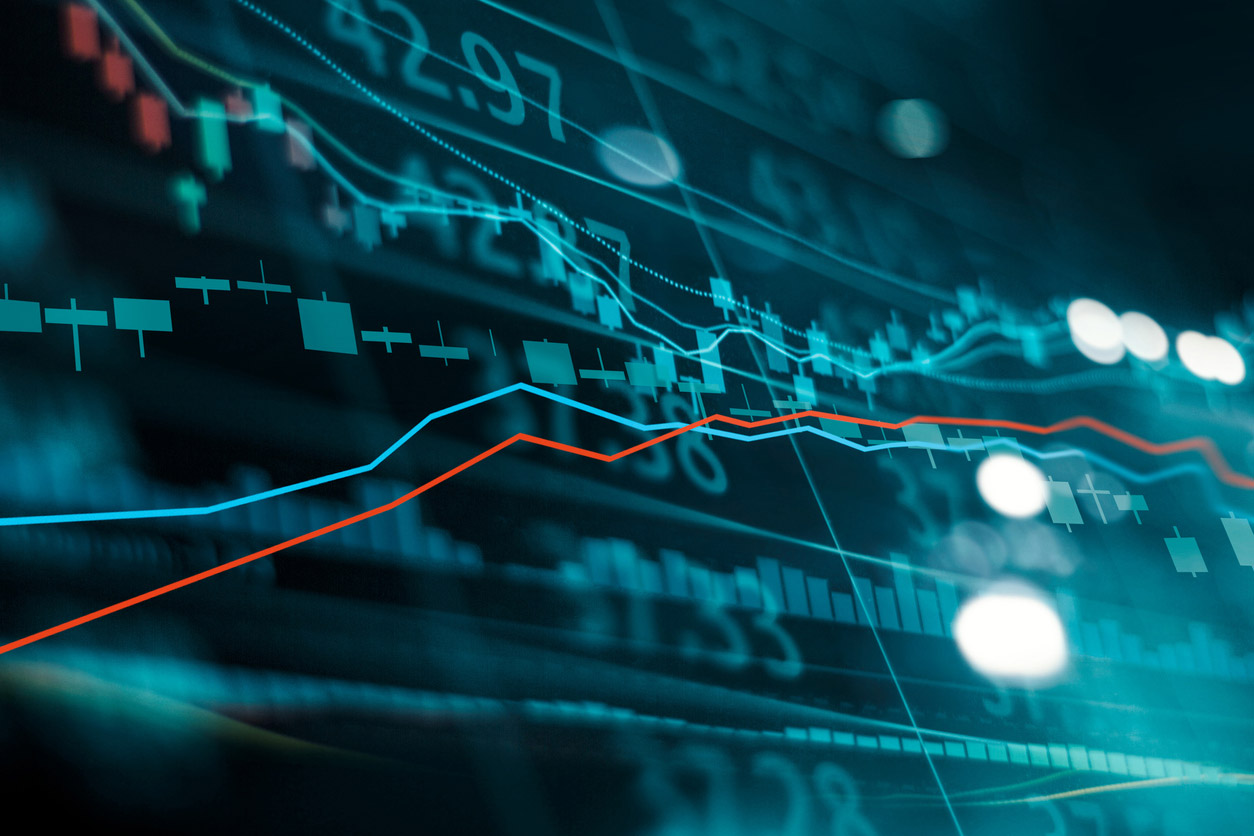 Chart symbolizing wealth technology back office capabilities